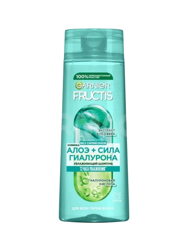 ШАМПУНЬ FRUCTIS 400МЛ АЛОЭ И ГИАЛУРОН(6)