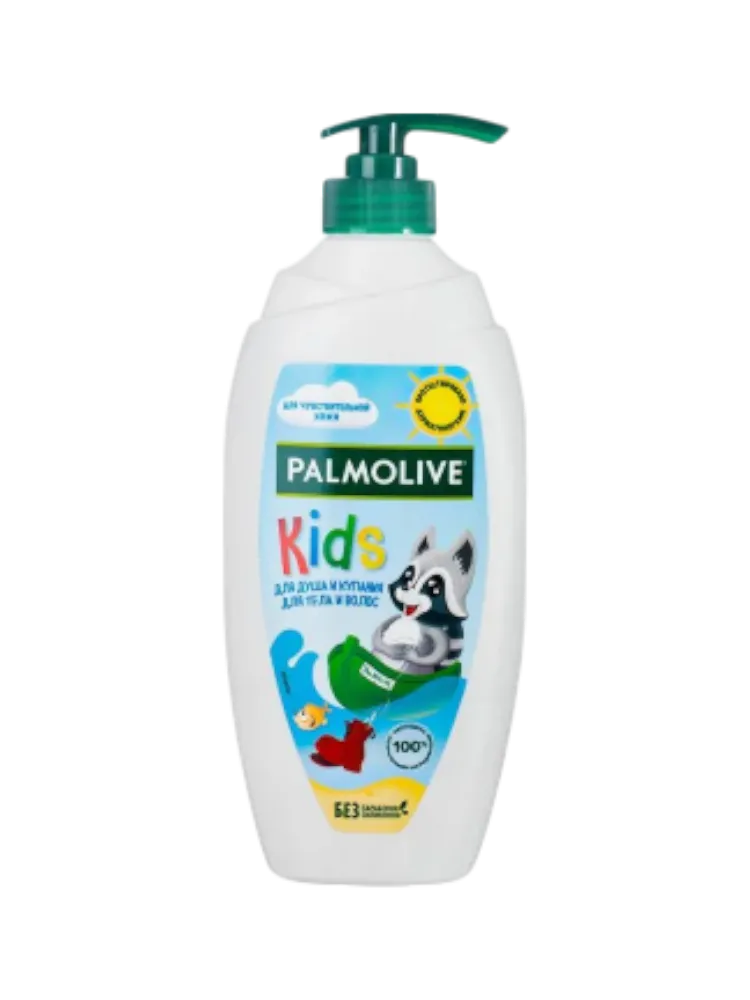 ГЕЛЬ Д/ДУША PALMOLIVE 600МЛ KIDS Д/ЧУВСТВ КОЖИ МИНДАЛЬ(12)