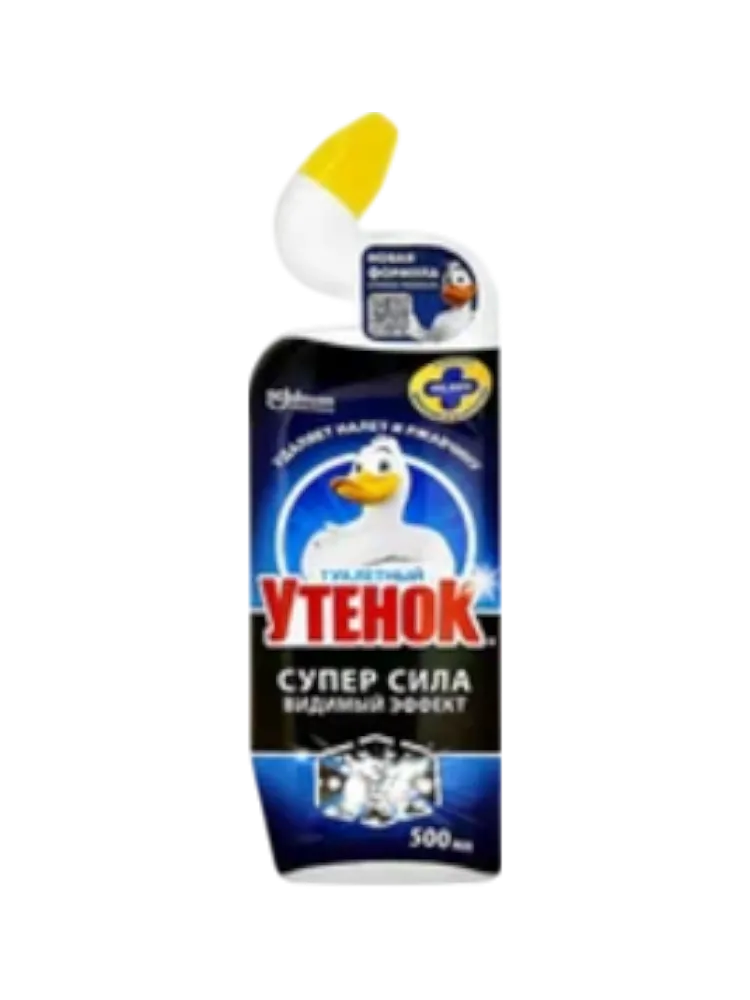 ГЕЛЬ ТУАЛЕТНЫЙ УТЕНОК 500МЛ СУПЕР СИЛА АНТИНАЛЕТ(12)