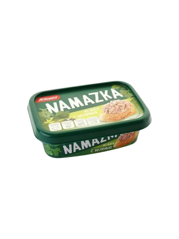 БМ НАМАЗКА ИЗ МЯСА С ЗЕЛЕНЬЮ 150ГР