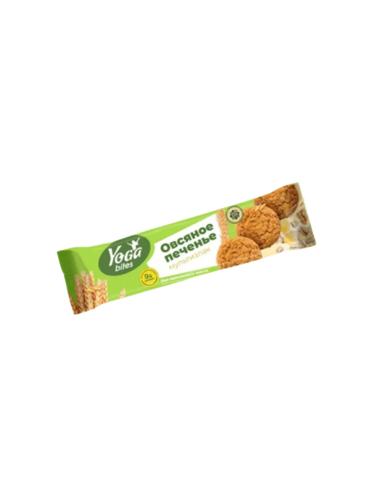 ПЕЧЕНЬЕ СДОБНОЕ YOGA BITES 190Г МУЛЬТИЗЛАК(25)