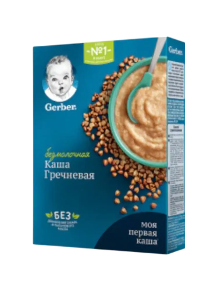 КАША  ГЕРБЕР Б/М 180Г ГРЕЧНЕВАЯ (9)