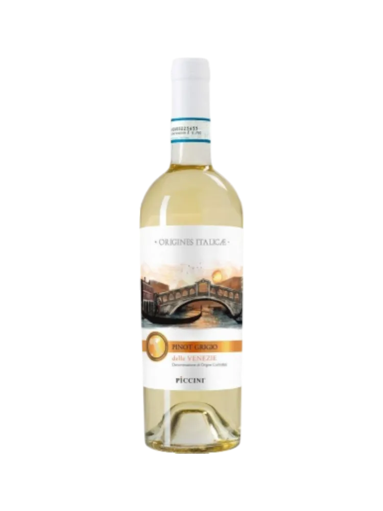 ВИНО PICCINI ORIGINES ITALICAE 0.75Л PINOT GRIGIO БЕЛ СУХ 15%(6) - фото 1