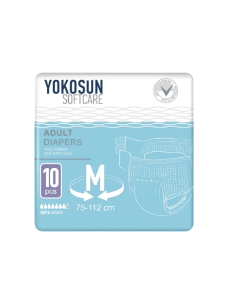Подгузники  для взрослых Yokosun (72-112см)
