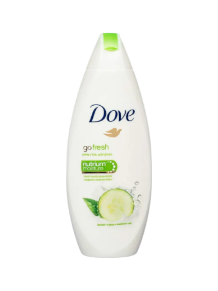 ГЕЛЬ Д/ДУША ОСВЕЖАЮЩИЙ ОГУРЕЦ ОТ DOVE 250МЛ(12)