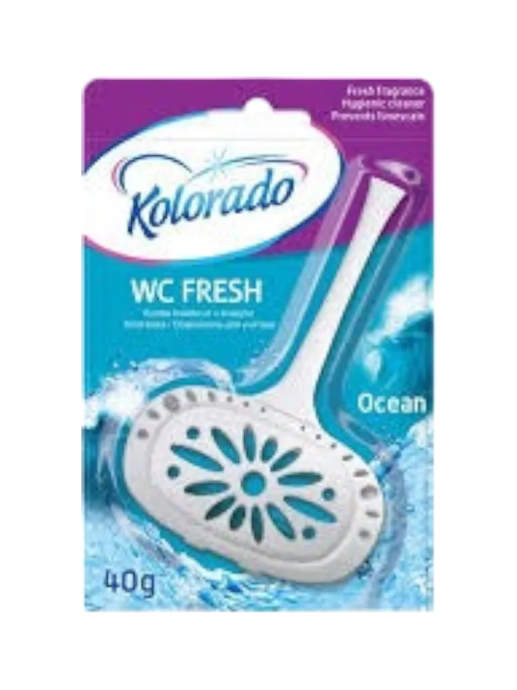 БЛОК Д/ТУАЛЕТА KOLORADO WC FRESH 40Г МОРСКОЙ(24)