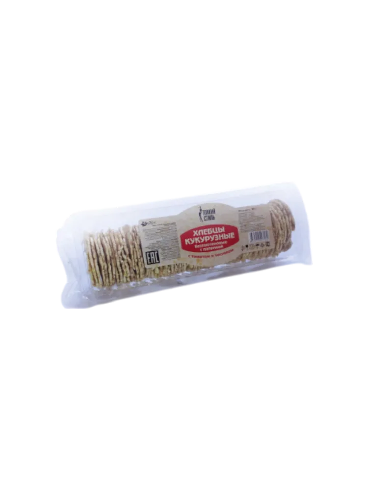 ХЛЕБЦЫ КУКУРУЗНЫЕ ТОНКИЙ СТИЛЬ 60Г С ПАРИКОЙ(15)