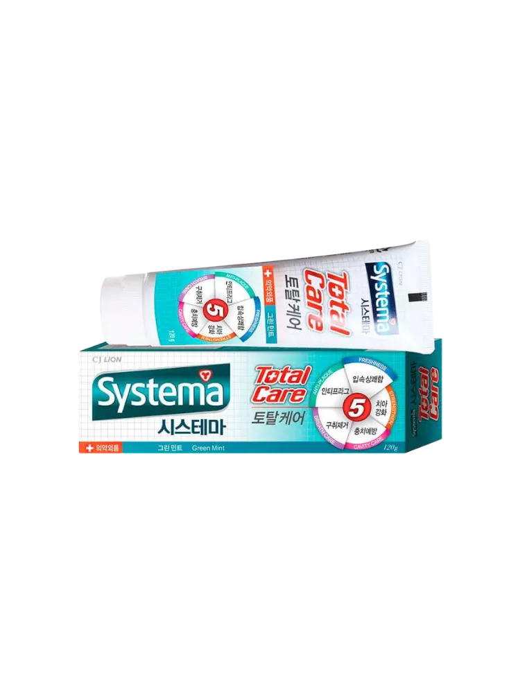 Зубная паста LION  Systema TotalTP greenmint 120гр мята