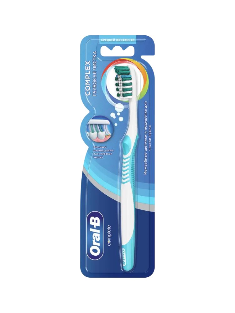 Зубная щетка ORAL-B Complex глубокая чистка 40