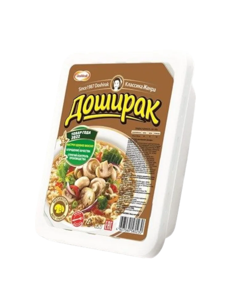 ЛАПША ДОШИРАК 90Г ГРИБНАЯ (24)
