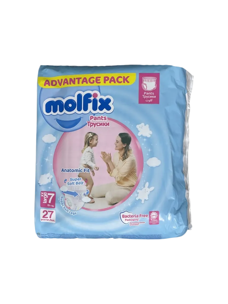ПОДГУЗНИК MOLFIX XX LARGE 27ШТ ТРУСИКИ(4)