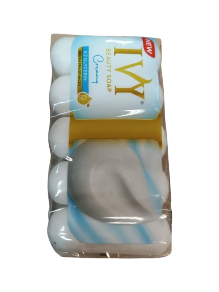 МЫЛО IVY CREMY ЭКОПАК БЕЛОЕ 5ШТ70ГР(12)