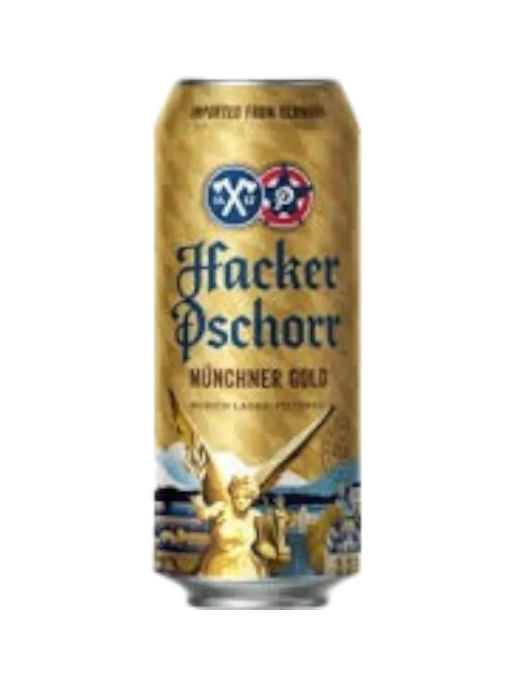 ПИВО HACKER PSCHORR 0.5Л СВЕТЛОЕ MUNCHNER GOLD ФИЛЬТР 5.5% Ж/Б(24) - фото 1