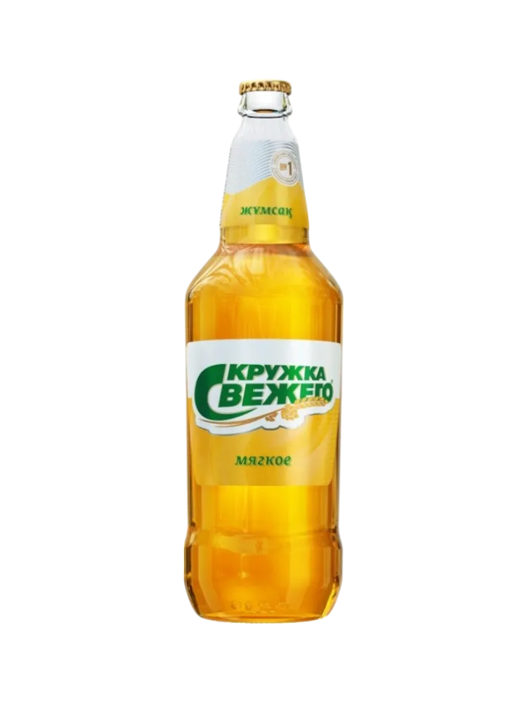 ПИВО КРУЖКА СВЕЖЕГО 0.9Л МЯГКОЕ 4% СТ/Б (12) - фото 1