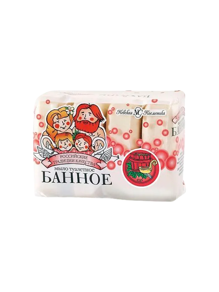 МЫЛО НЕВСКОЕ 400Г БАННОЕ (18) - фото 1