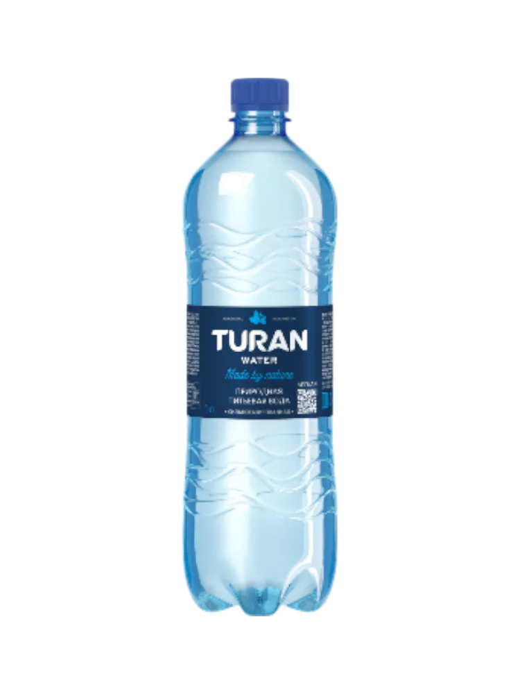 ВОДА TURAN 1Л ЛЕГКАЯ ВОДА ГАЗ