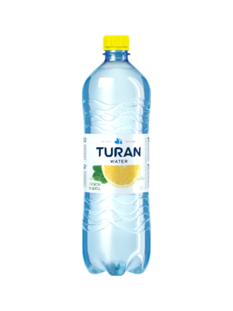ВОДА TURAN 1Л ЛИМОН/МЯТА
