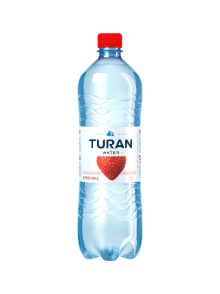 ВОДА TURAN 1Л КЛУБНИКА