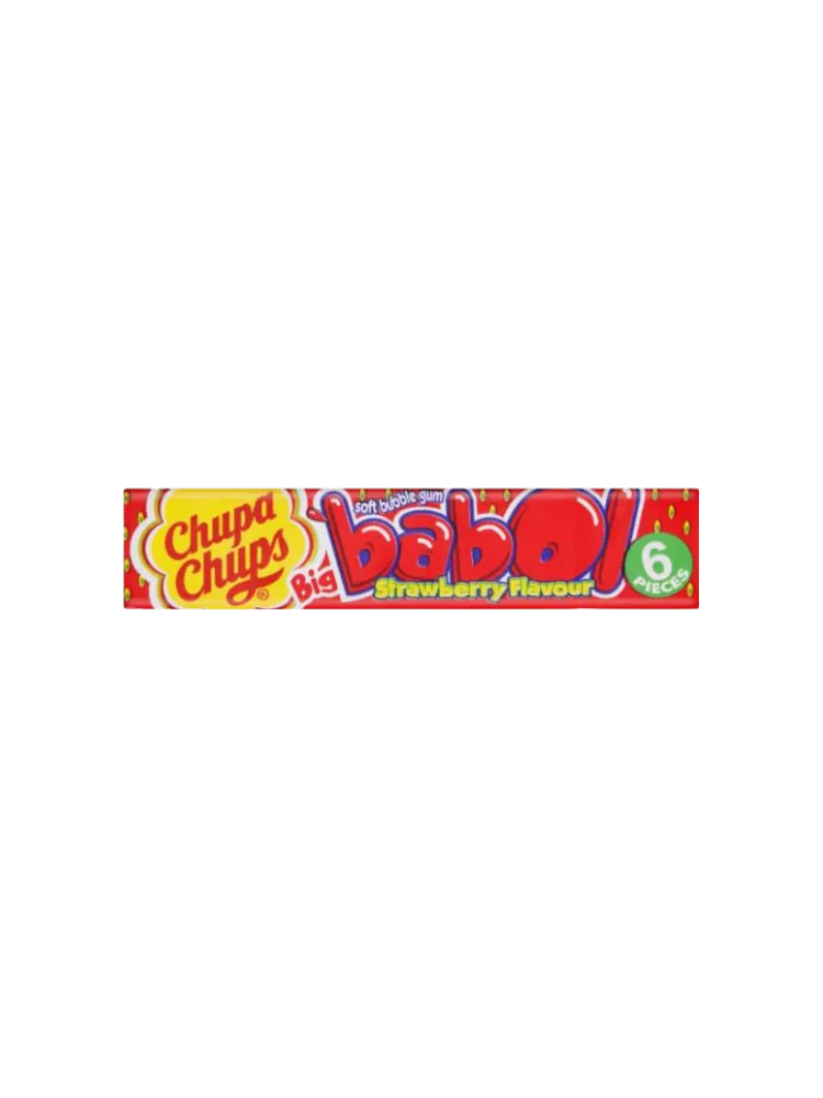 ЖЕВ РЕЗ BIG BABOL 21.5Г КЛУБНИКА(24)