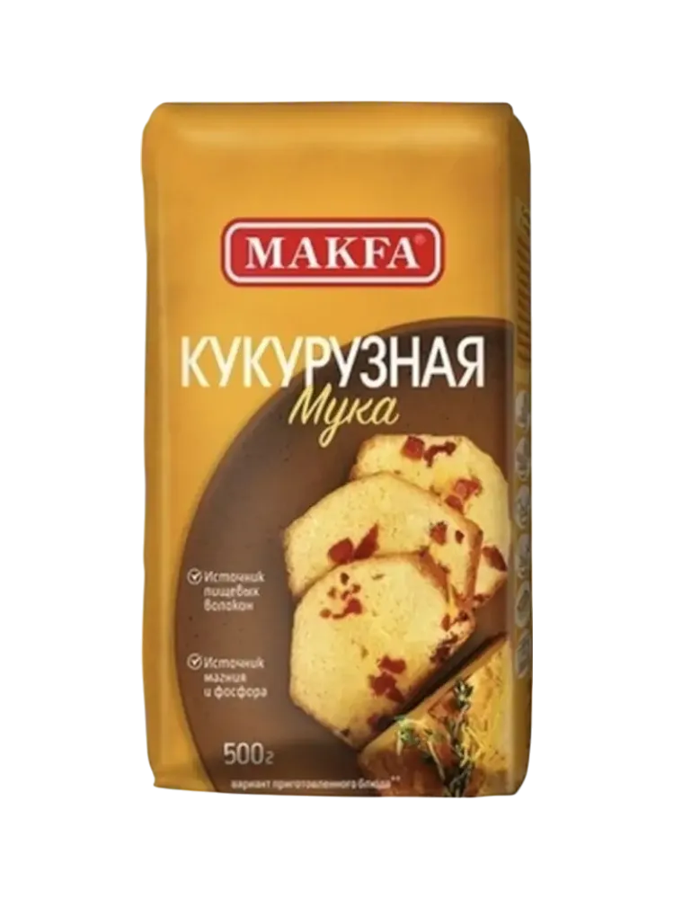 МУКА МАКФА КУКУРУЗНАЯ 500Г(6)