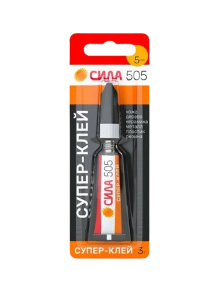 КЛЕЙ СИЛА СУПЕР 505 31 505 3Г 1ШТ 9299