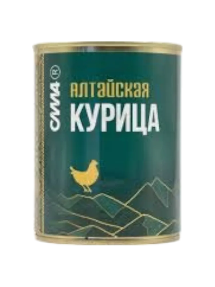 КОНСЕРВЫ АЛТАЙСКАЯ КУРИЦА 340Г Ж/Б(12)