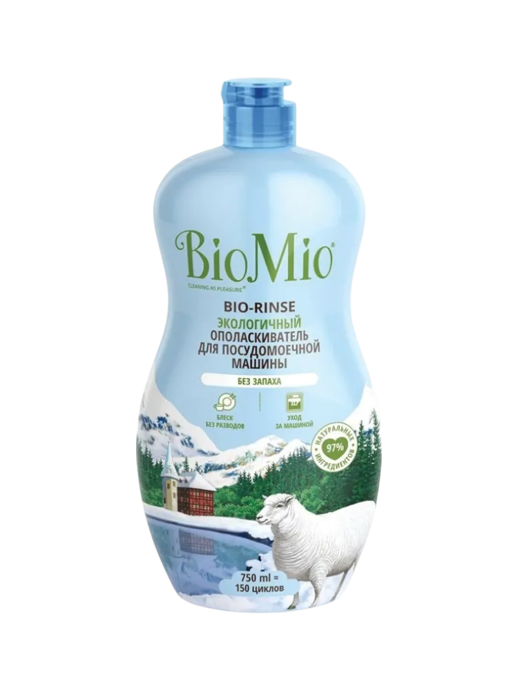 ОПОЛАСКИВАТЕЛЬ Д/ПОСУД МАШИНЫ BIOMIO 750МЛ(8)