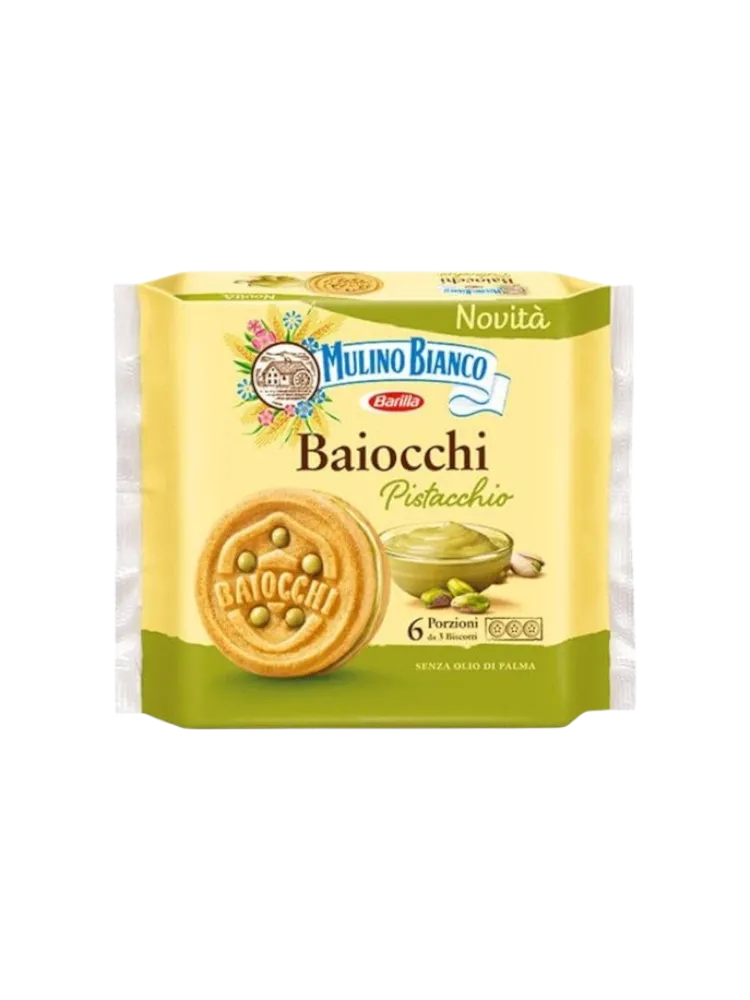 ПЕЧЕНЬЕ BARILLA САХАРНОЕ БАЙОККИ ФИСТАШКА 168Г