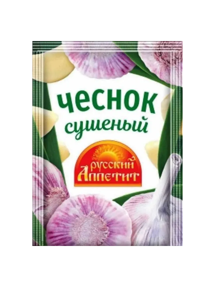 ПРИПРАВА РУССКИЙ АППЕТИТ 30Г ЧЕСНОК СУШЕНЫЙ(25)