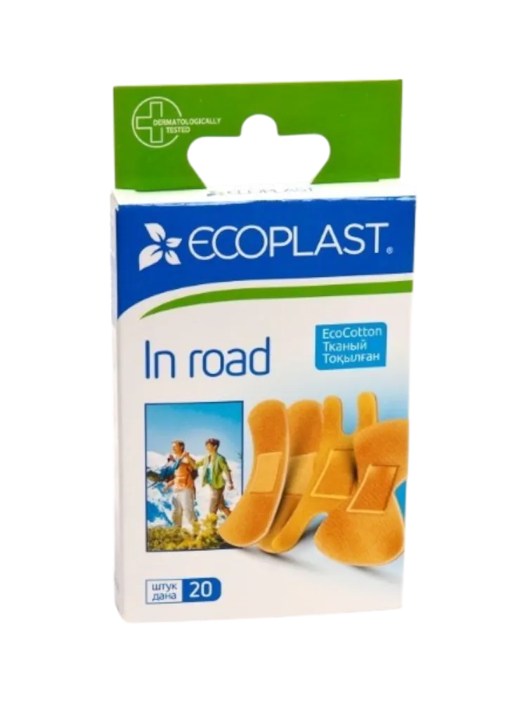 EP Набор пластырей мед тканых In road 20шт