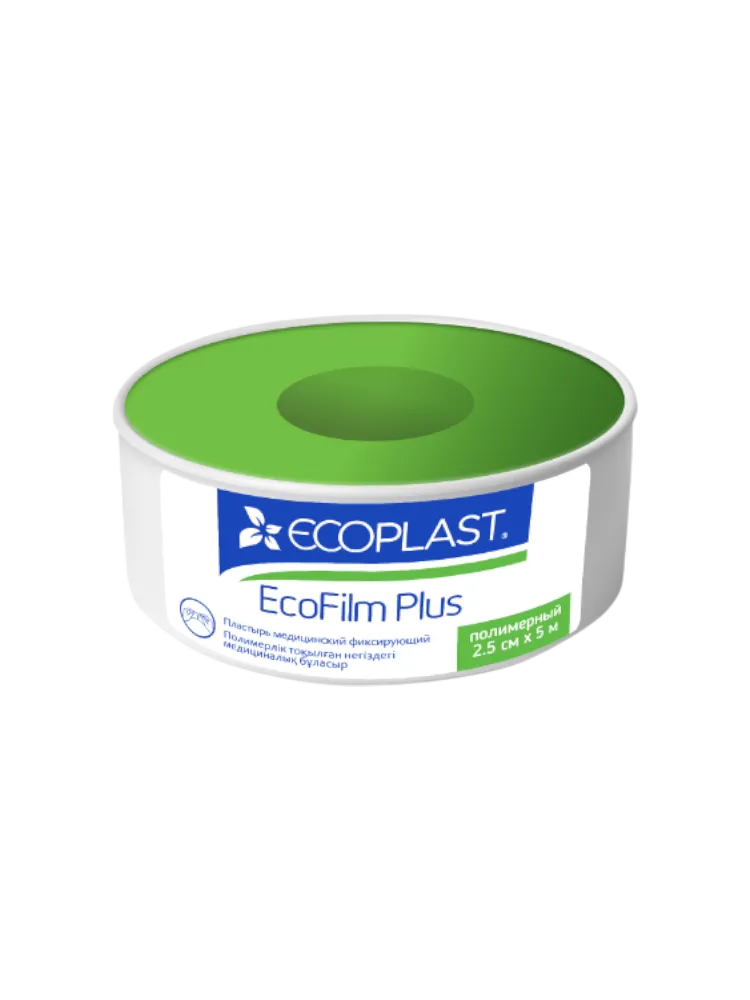 EP Пластырь мед фикс полимер EcoFilm plus 2,5см х 5м