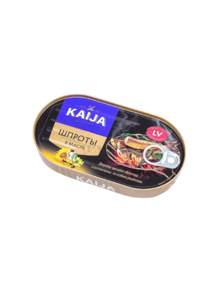 КОНСЕРВЫ ШПРОТЫ KAIJA 190Г В МАСЛЕ КЛЮЧ(21)