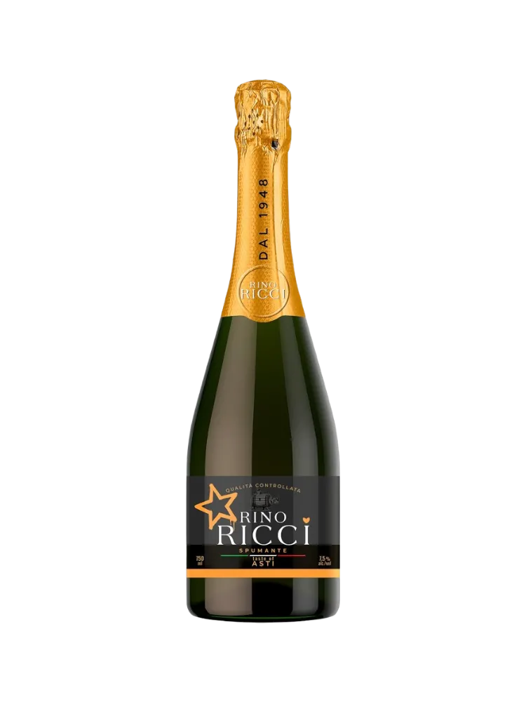 НАПИТОК ВИННЫЙ RINO RICCI 0.75 SPUMANTE TASTE OF ASTI СЛАД БЕЛЫЙ(12) - фото 1