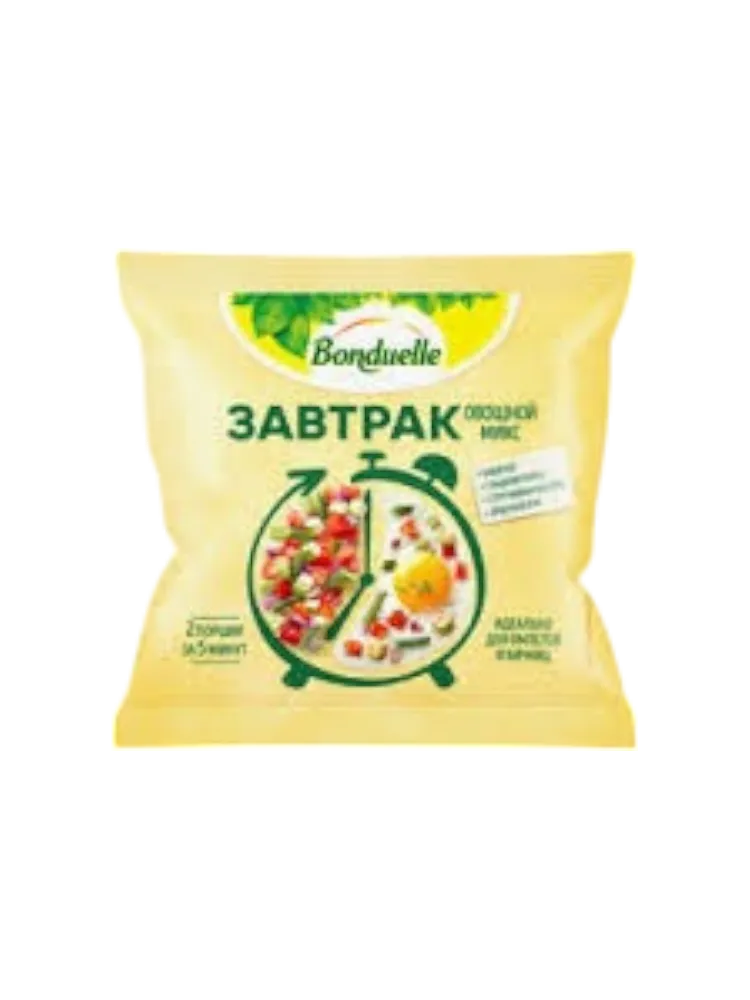 ОВОЩНОЙ МИКС BONDUELLE  ДЛЯ ЗАВТРАКА С КАБАЧКОМ 200Г(24)