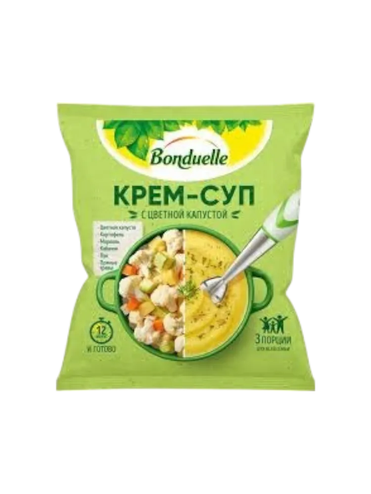 КРЕМ-СУП BONDUELLE С ЦВЕТНОЙ КАПУСТОЙ 350Г(12)