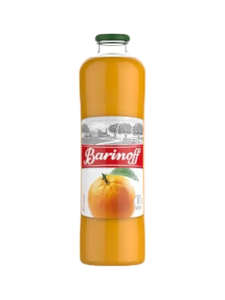 СОК BARINOFF 1Л АПЕЛЬСИНОВЫЙ ВОСТ С МЯКОТЬЮ СТ/Б(6) - фото 1