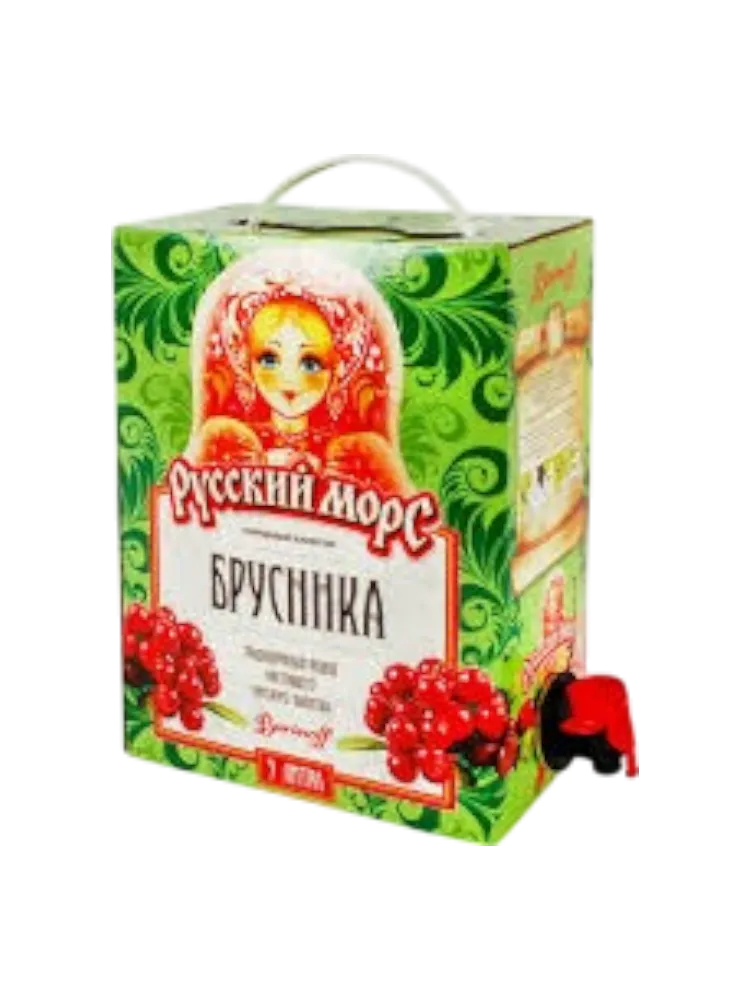 МОРС РУССКИЙ МОРС 3Л БРУСНИЧНЫЙ СТ/Б(4)
