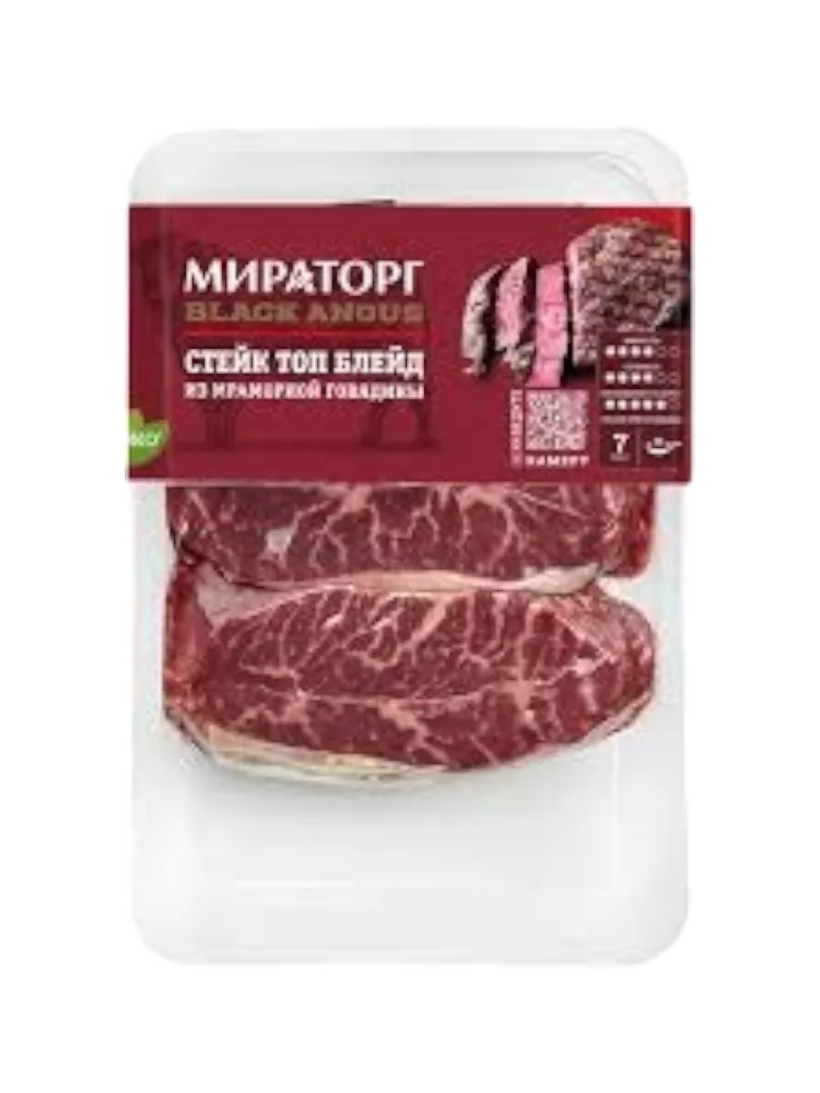 СТЕЙК МИРАТОРГ 460Г ТОП БЛЕЙД С/М В/У(4)