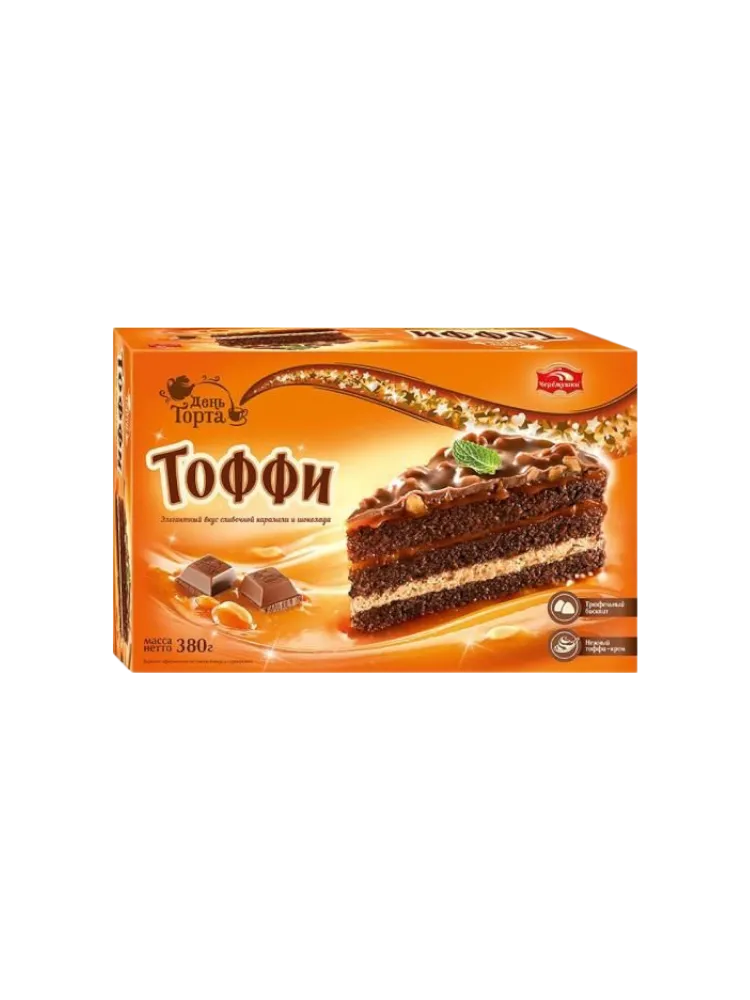 ТОРТ ЧЕРЕМУШКИ 380Г ТОФФИ(6)