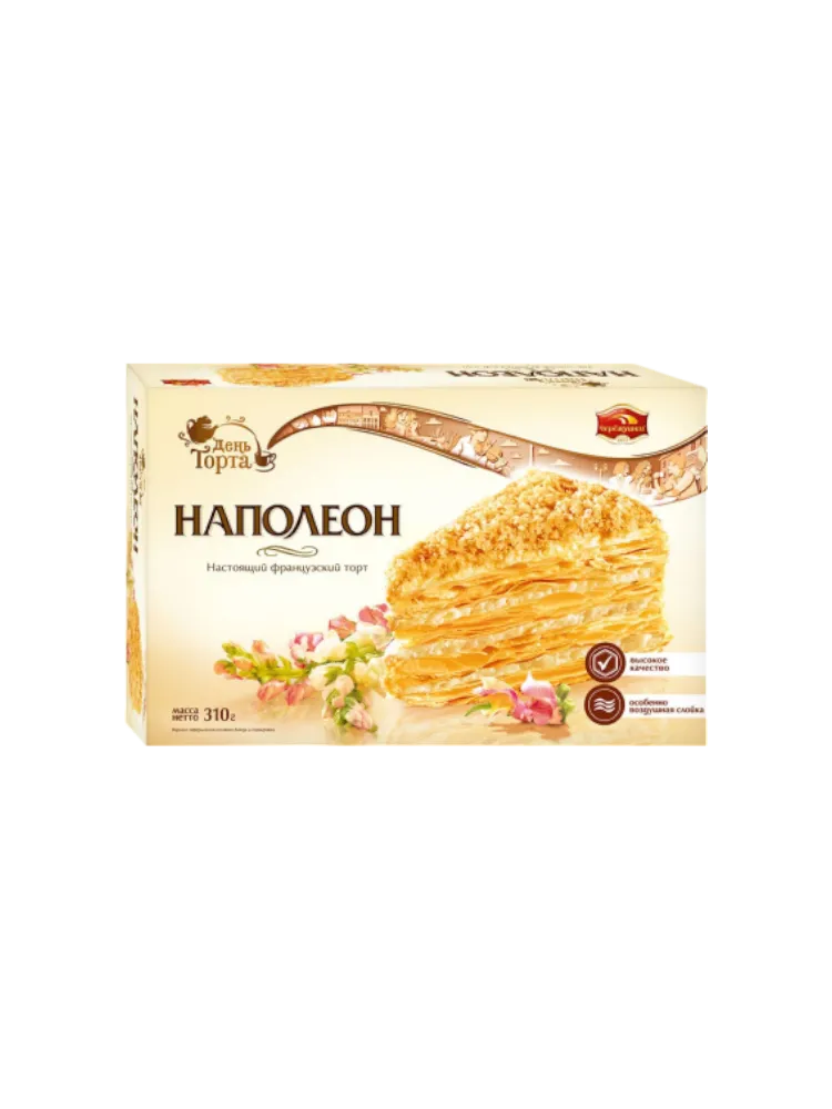 ТОРТ ЧЕРЕМУШКИ 310Г НАПОЛЕОН(6)