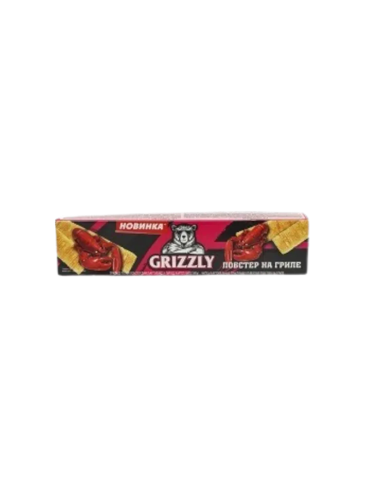 ЧИПСЫ GRIZZLY ЛОБСТЕР НА ГРИЛЕ 45Г(56)