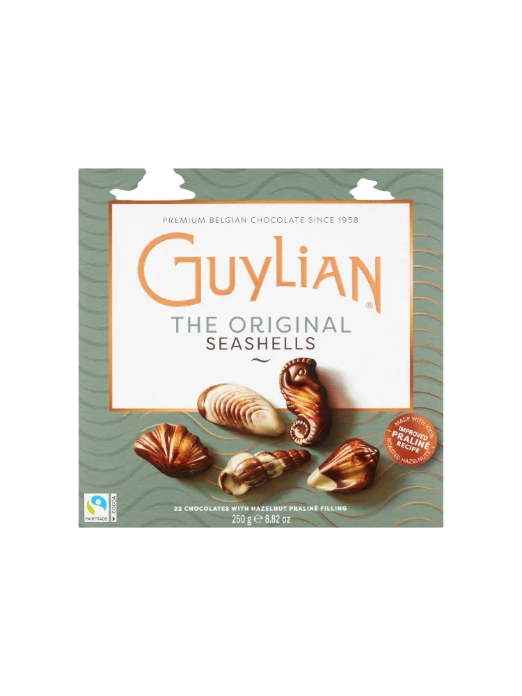 КОНФЕТЫ GUYLIAN 250Г МОРСКИЕ РАКУШКИ(12)