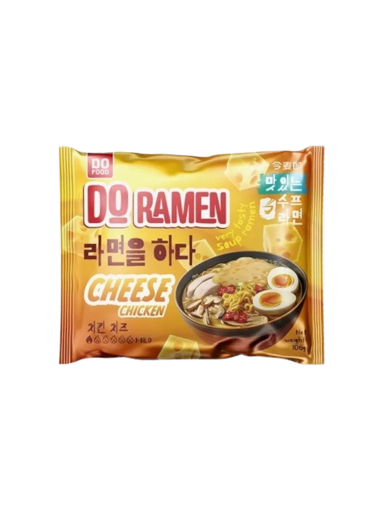 ЛАПША DO RAMEN ЖАРЕНЫЙ ДВОЙНОЙ СЫР/КУРИЦА 113Г(30)