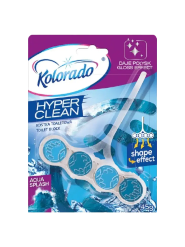 БЛОК Д/ТУАЛЕТА KOLORADO 45Г AQUA SPLASH(12)