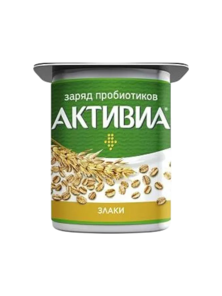 ЙОГУРТ АКТИВИА 110Г ЗЛАКИ