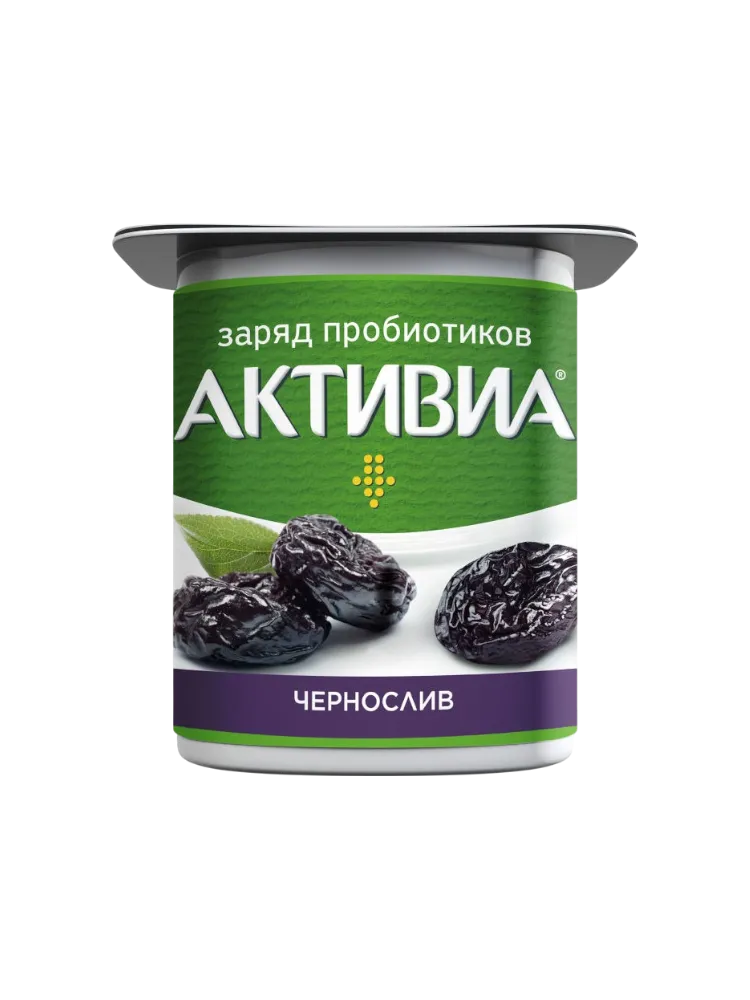 ЙОГУРТ АКТИВИА 110Г ЧЕРНОСЛИВ(24)