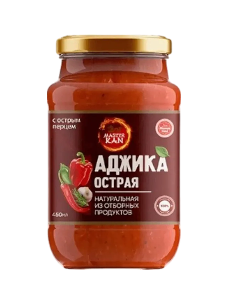АДЖИКА МАСТЕР КАН ОСТРАЯ 450Г(6)