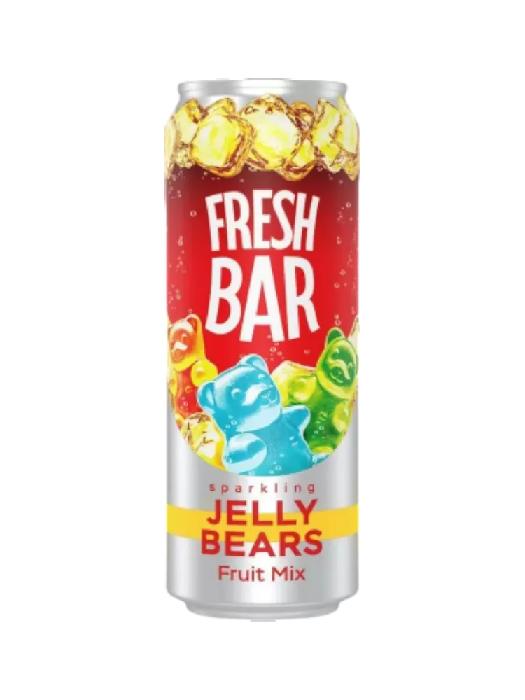 НАПИТОК FRESH BAR 0.45Л JELLY BEARS Ж/Б(12)