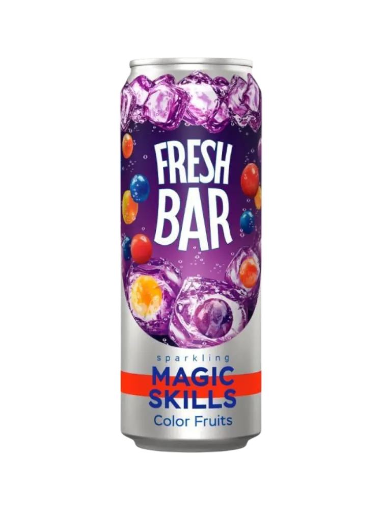 НАПИТОК FRESH BAR 0.45Л MAGIC SKILLS Ж/Б(12) - фото 1