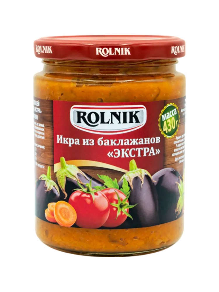 ИКРА RL 430Г ИЗ БАКЛАЖАНОВ ЭКСТРА СТ/Б(12)